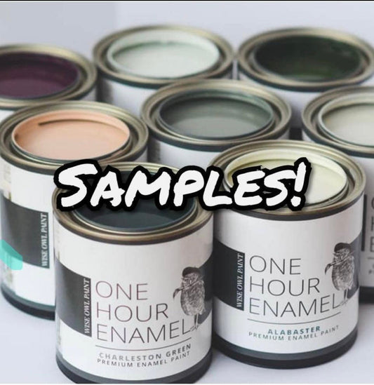 Paint Samples!  Add on product ONLY! Cannot order alone!  Strict Limit of one sample per color option.